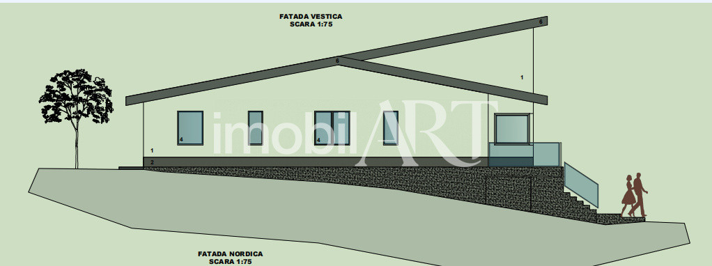Teren de vânzare – 1.622 m², Ocna Dej – zonă liniștită, proiect de casă inclus