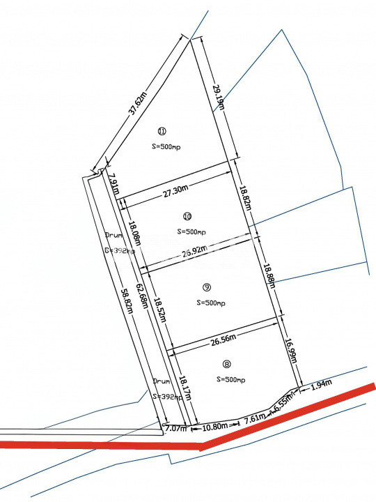 Teren de vânzare – parcelabil, aproape de pădurea Schullerwald, Bistrița