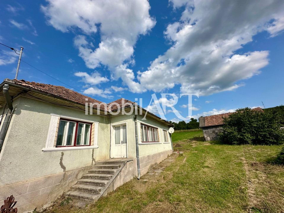 Casă + teren 4.800 m² în Jichișu de Jos, 7 km de Dej