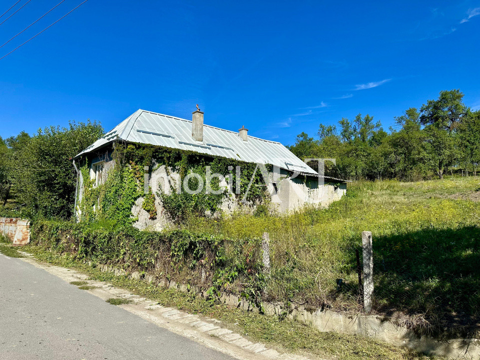 Casa 3 camere 3200mp teren la 10 km de DEJ 