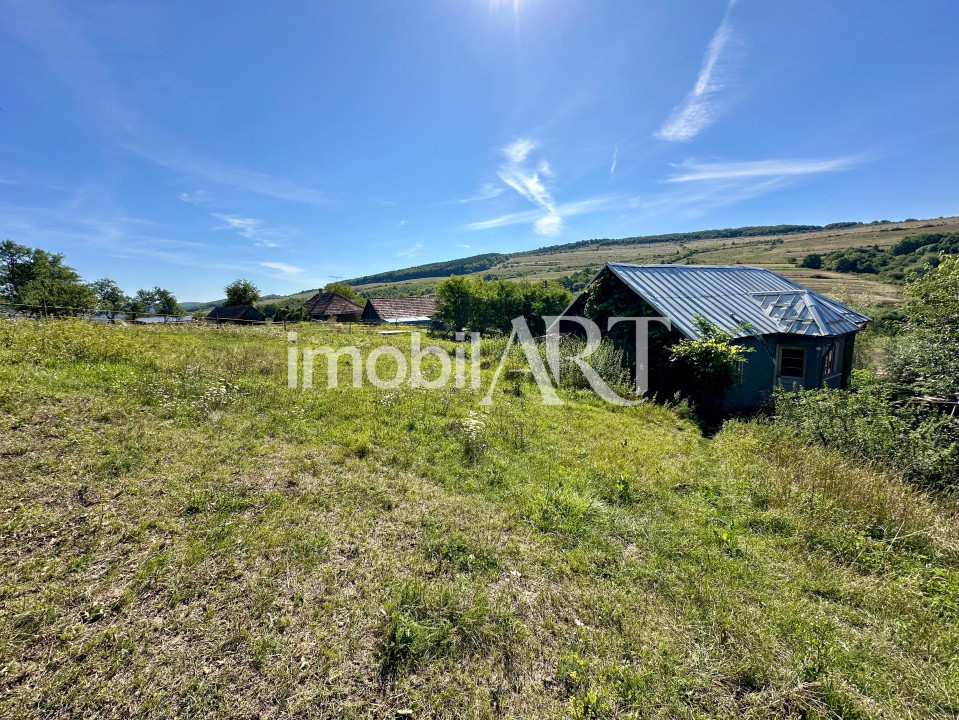 Casa 3 camere 3200mp teren la 10 km de DEJ 