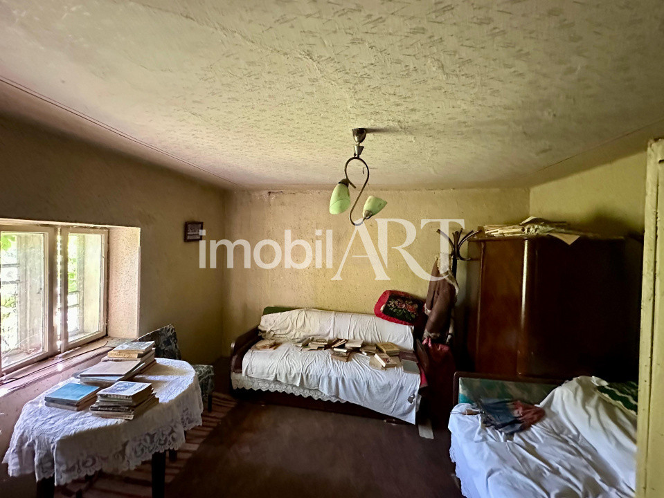 Casa 3 camere 3200mp teren la 10 km de DEJ 