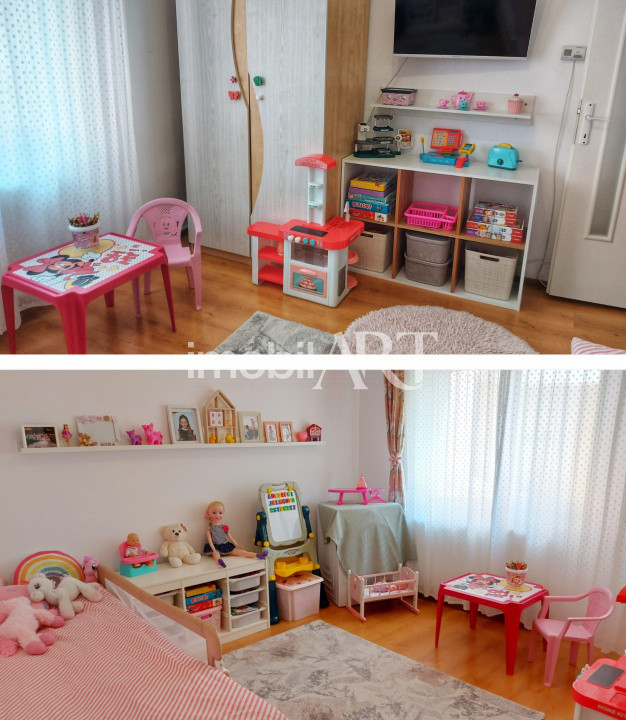 Apartament 3 camere, 2 băi, parter, Strada Crangului .