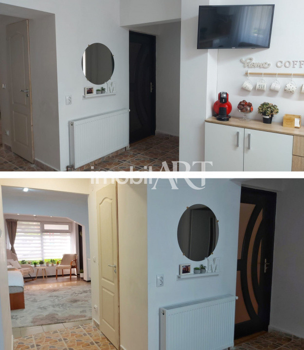 Apartament 3 camere, 2 băi, parter, Strada Crangului .