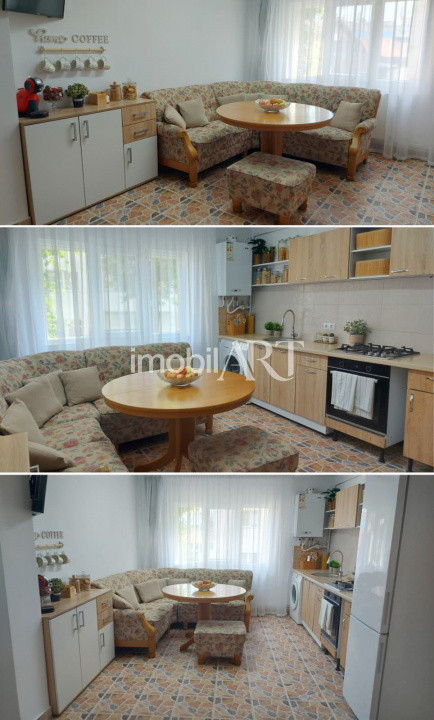Apartament 3 camere, 2 băi, parter, Strada Crangului .